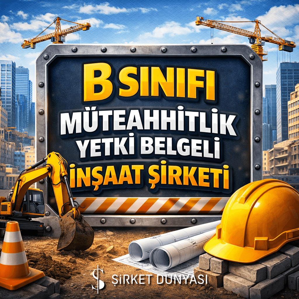 B GRUBU MÜTEAHHİTLİK BELGELİ İNŞAAT ŞİRKETİ