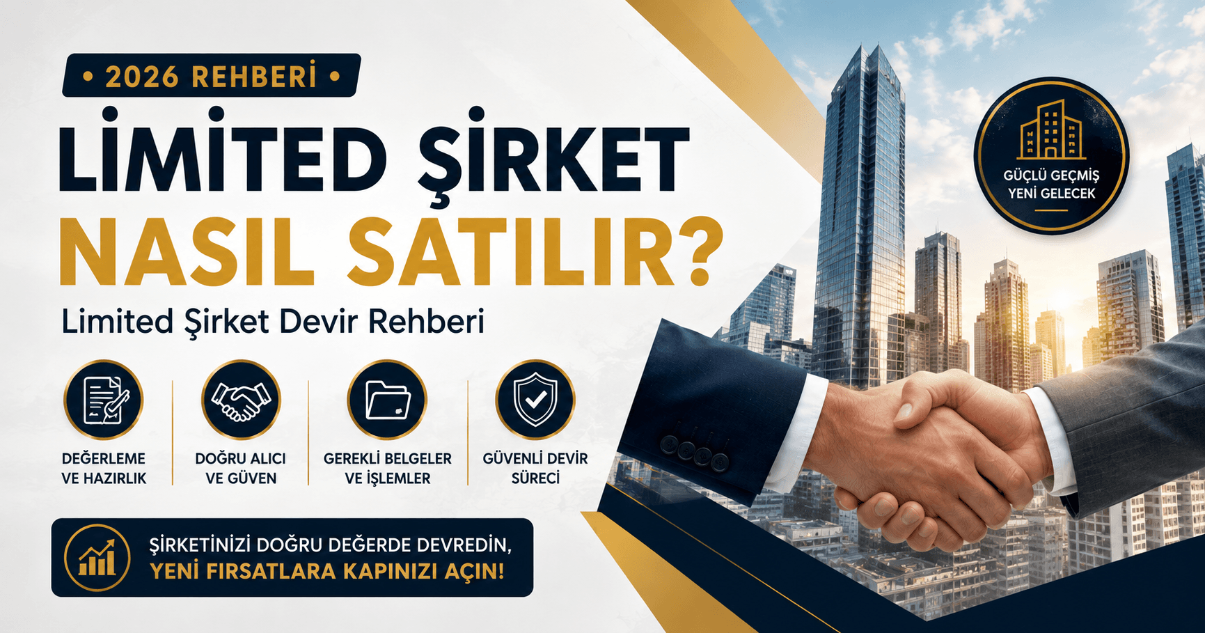 Limited Şirket Nasıl Satılır? Limited Şirket Devir Rehberi