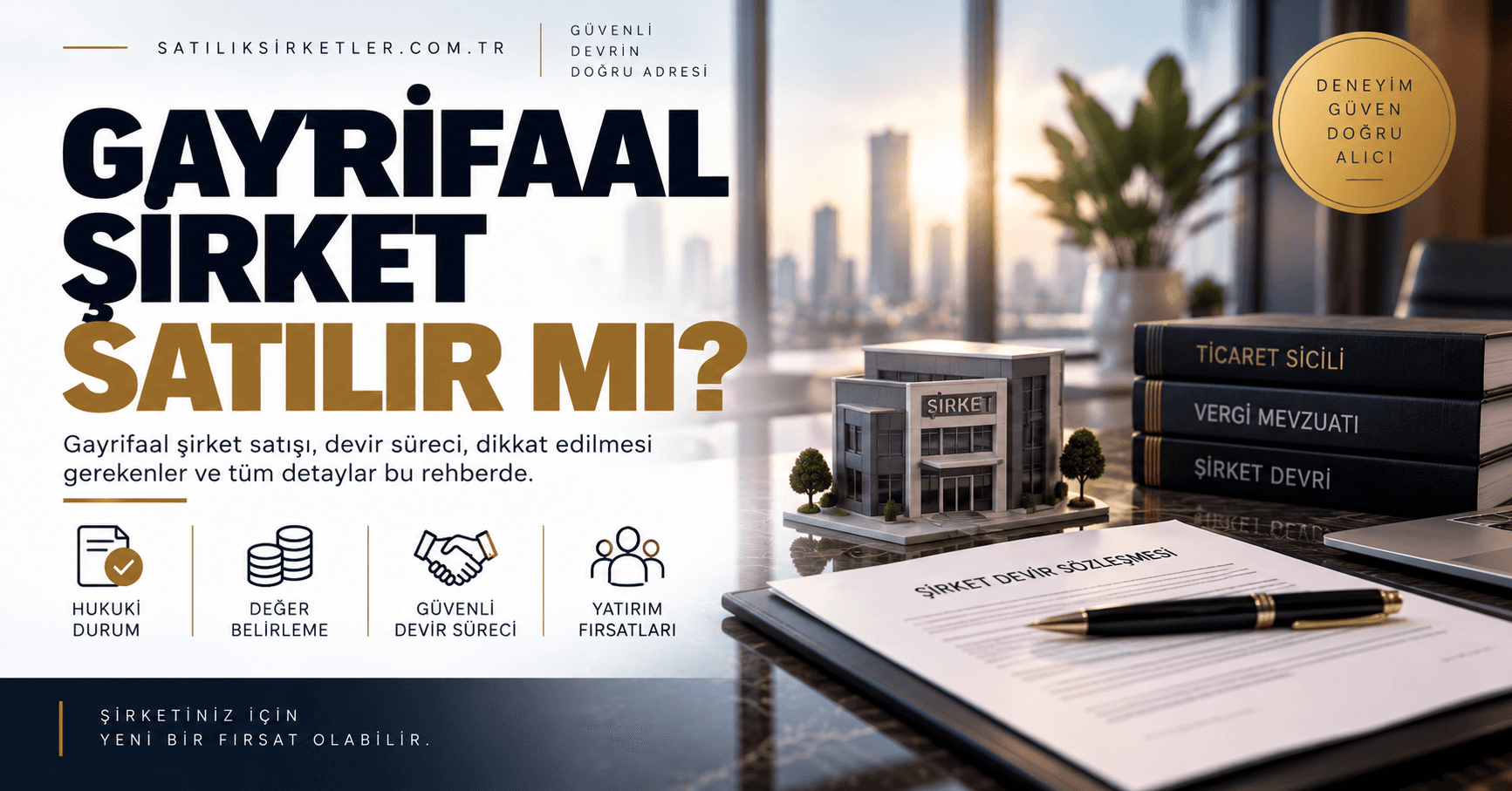 Gayrifaal Şirket Satışı: Gayrifaal Şirket Satılır mı?